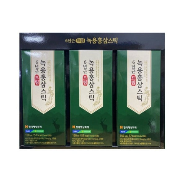 [1+1][농협] 6년근 드림 녹용 홍삼 스틱 (15mlX30포)