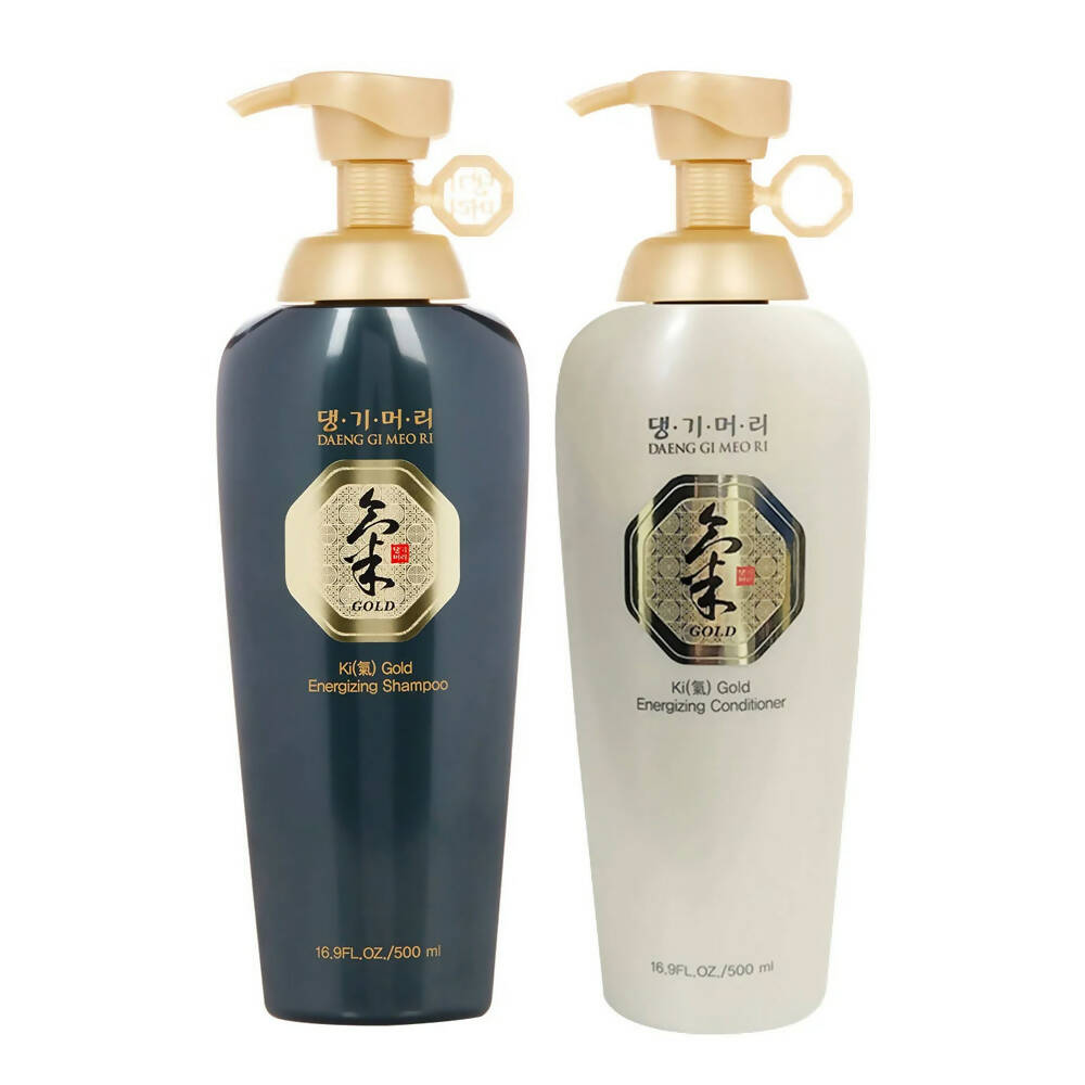 [Daeng Gi Meo Ri] Ki Gold Energizing Shampoo + Conditioner (500ml x 2)