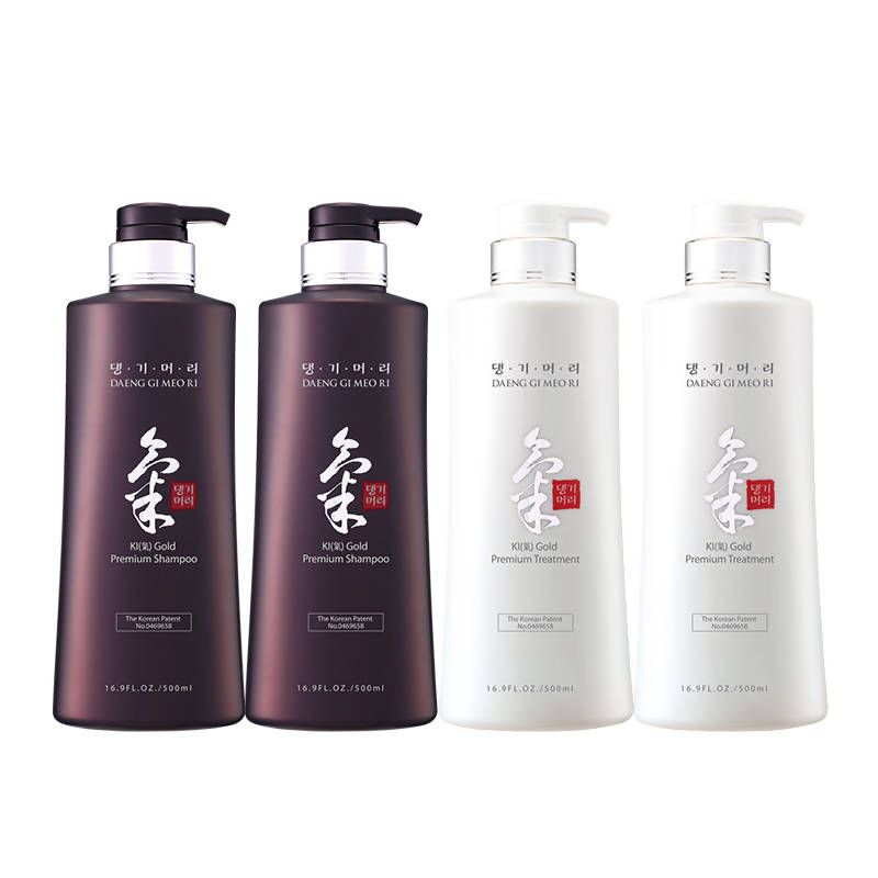 [Daeng gi me ri] Ki Gold Premium Shampoo 500ml 2pc + Treatment 500ml 2pc