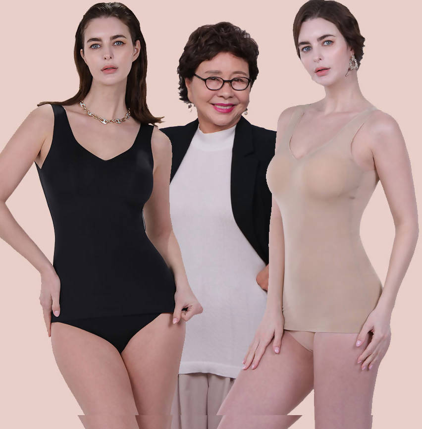 [Black deal] [Thorman] Women's High-Waist Seamless Body Shaper Briefs Firm Tummy Control Slimming Shapewear Panties Underwear
