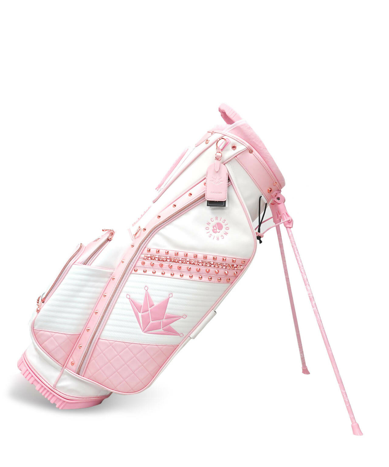 VARIATION Collection Stand Bag WHITE/PINK