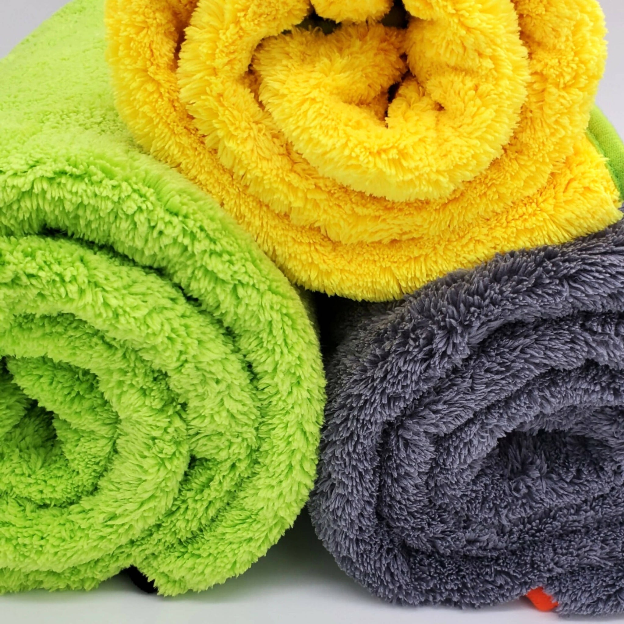 [TRULYPET] [2+2] Large 4 PACK 반려동물용 흡수력 강한 목욕 타월 Sponge Towel for Pets - Super Absorbent Pet Bath Towel (Large 2 Pack)