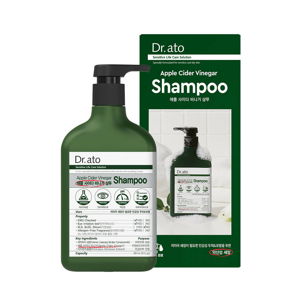 Dr.ato)Apple Cider Vinegar Shampoo 310ml