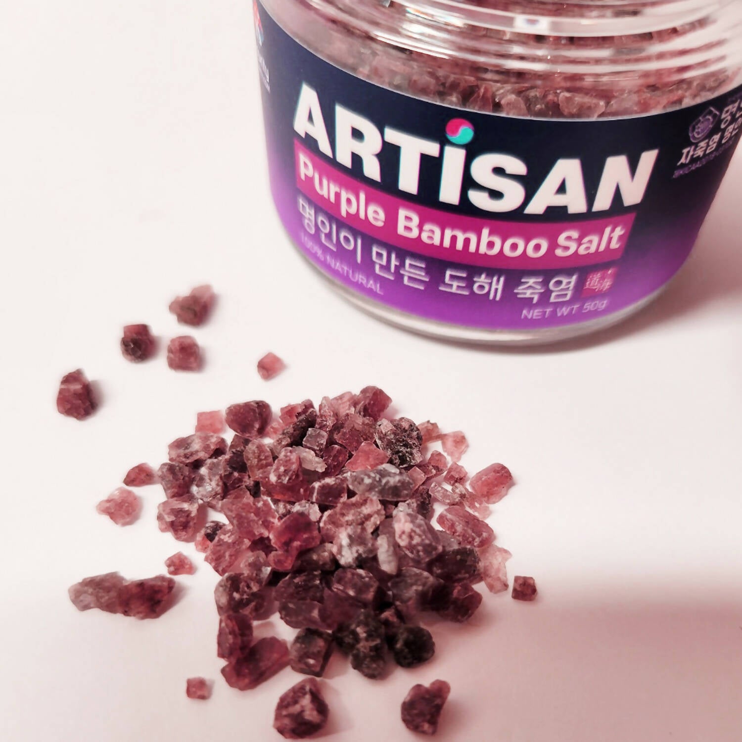 Artisan Purple Bamboo Salt 50g (Crystal) / 명인이 만든 도해 죽염