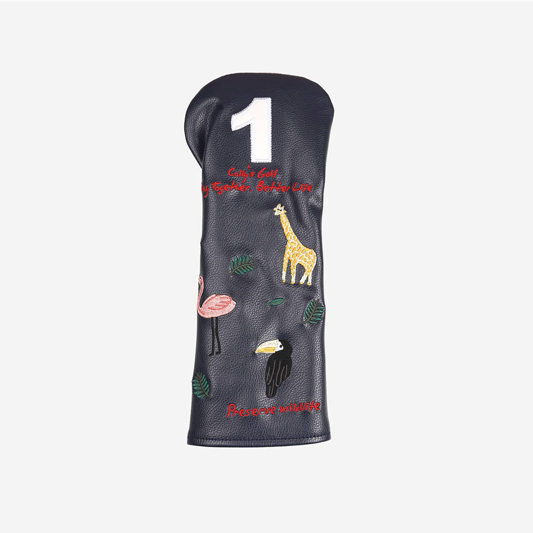 [COLLY] Main Family Golf Club Driver Headcover