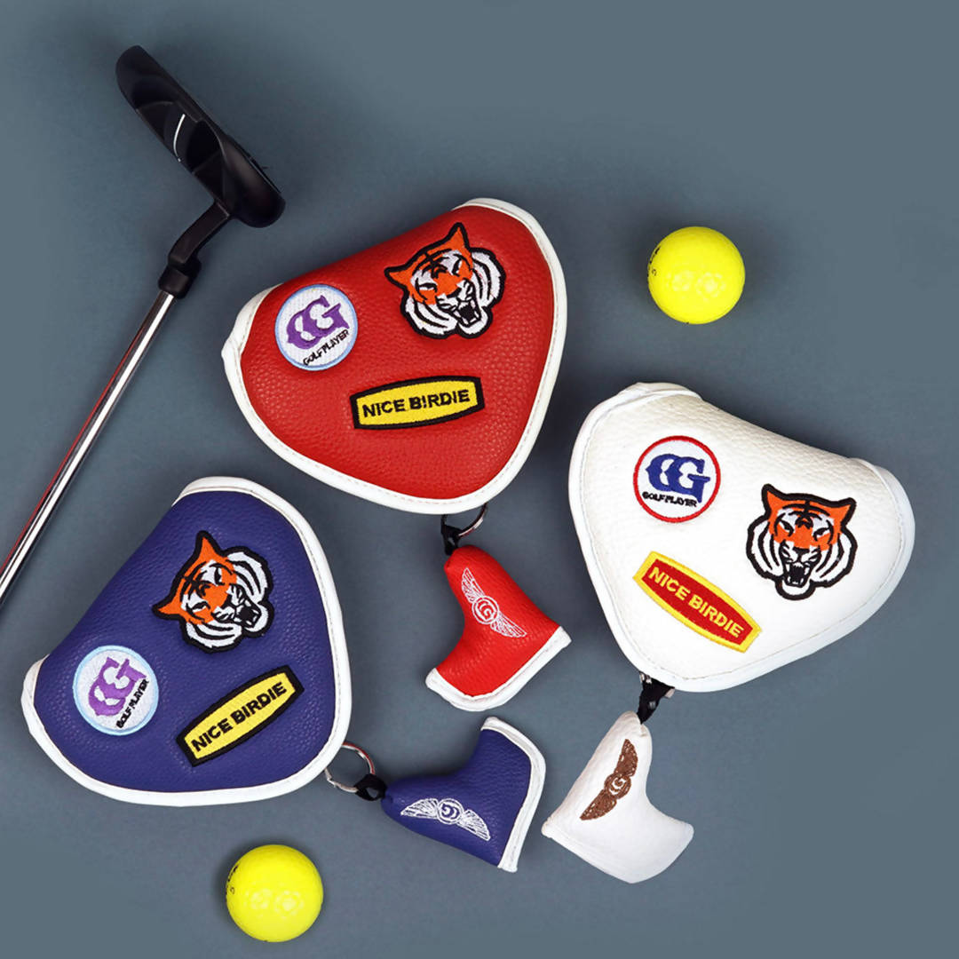 [Colly] Tiger Golf Headcover- Mallet Putter