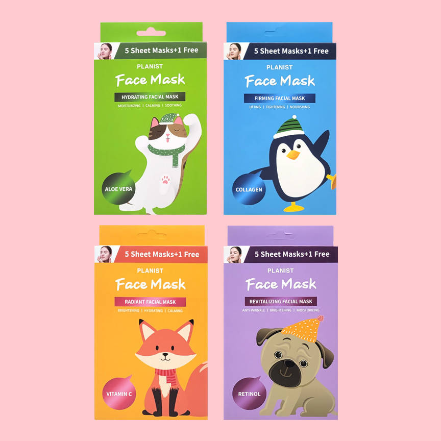 [Planist] Daily Radiant Facial Mask (6 Sheets)