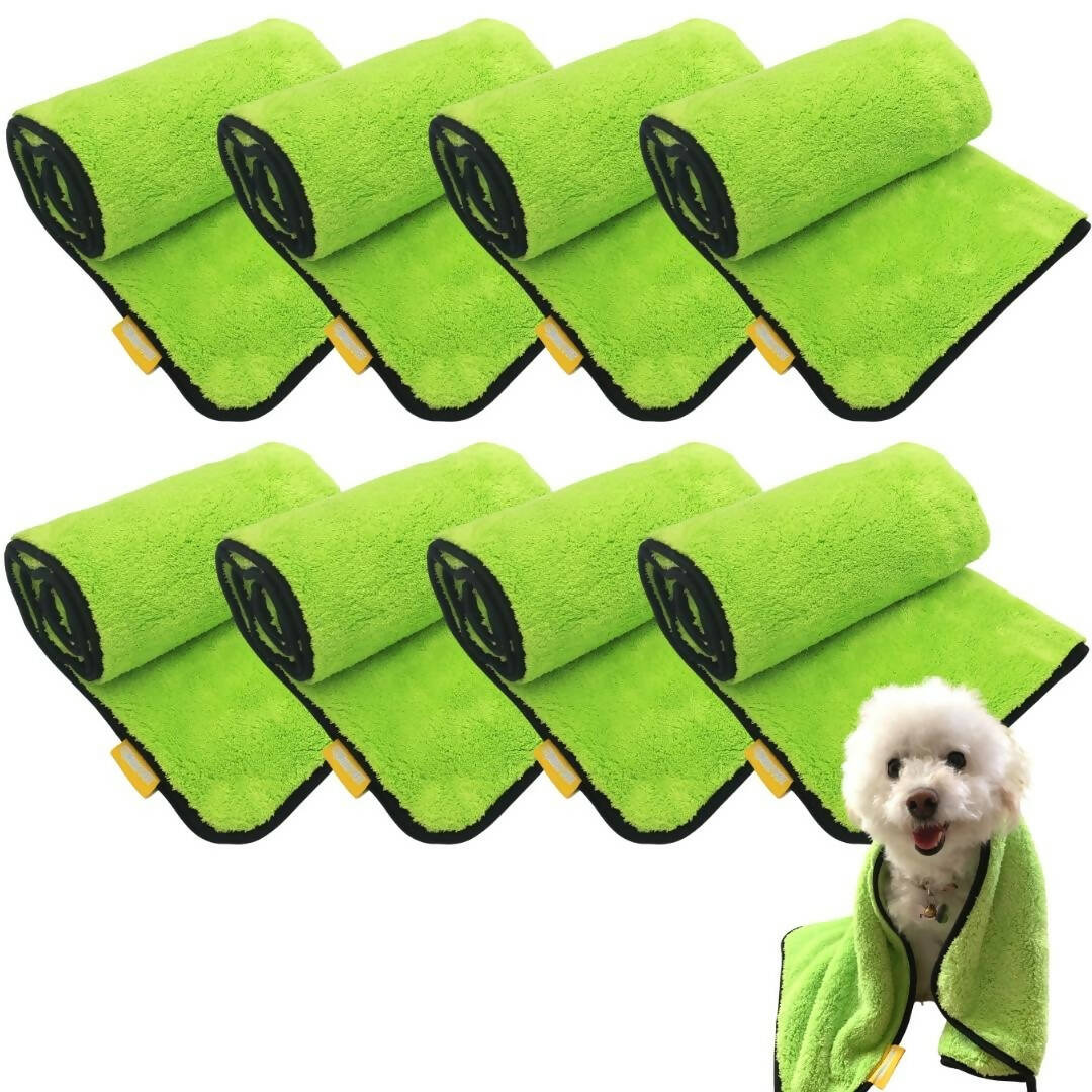 Ultra Absorbent Sponge Towel for Pets - Bath Towels - Green – TrulyPet