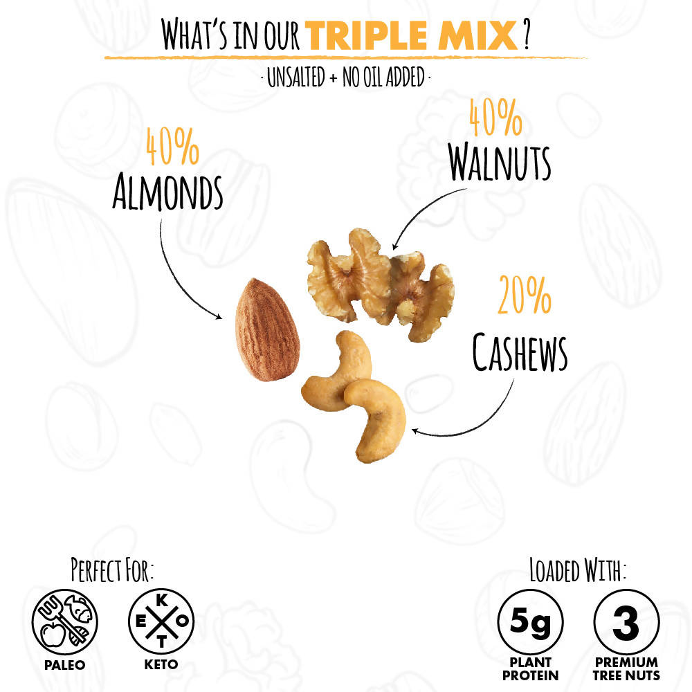 데일리 넛츠 견과 3종 세트 1 (60개입) / Daily Nuts Healthy Mix Bundle 2 (60 packs)