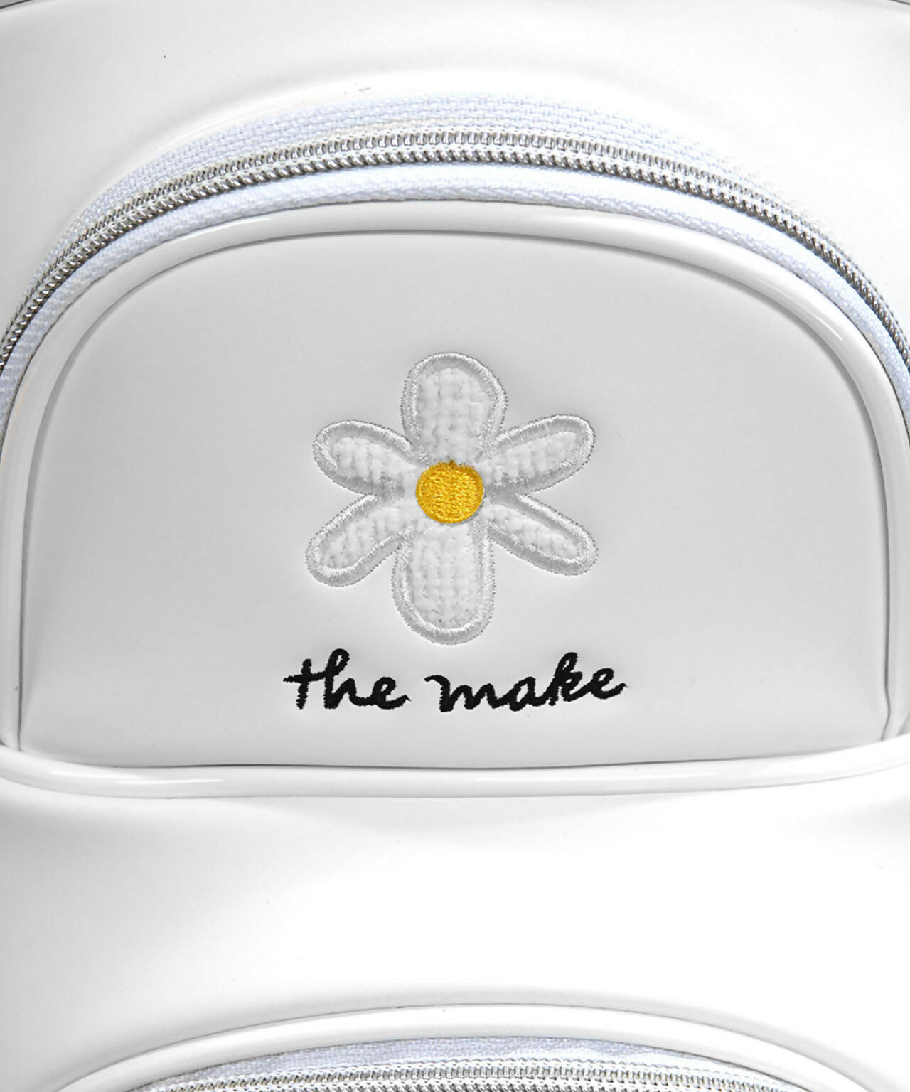 THE MAKE - Rosa Wheel Caddie Bag - White