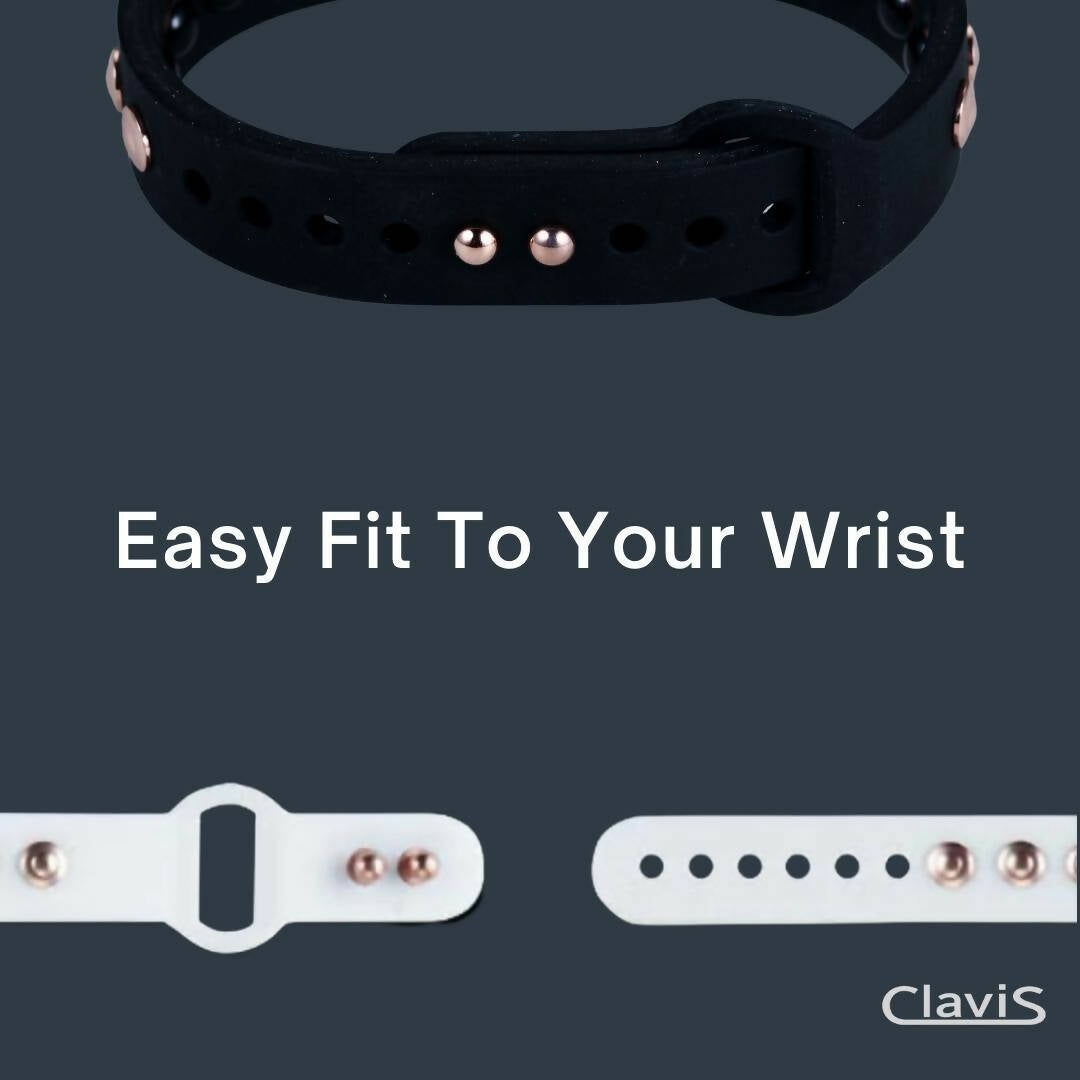 [CLAVIS] [Bracelet + Necklace] Hero Health Magnetic Bracelet +Necklace Set - Golf, Diet, Yoga, Sports, Lymph Detox [클라비스 히어로 자석 건강 목걸이, 혈액순환, 근육통증완화]