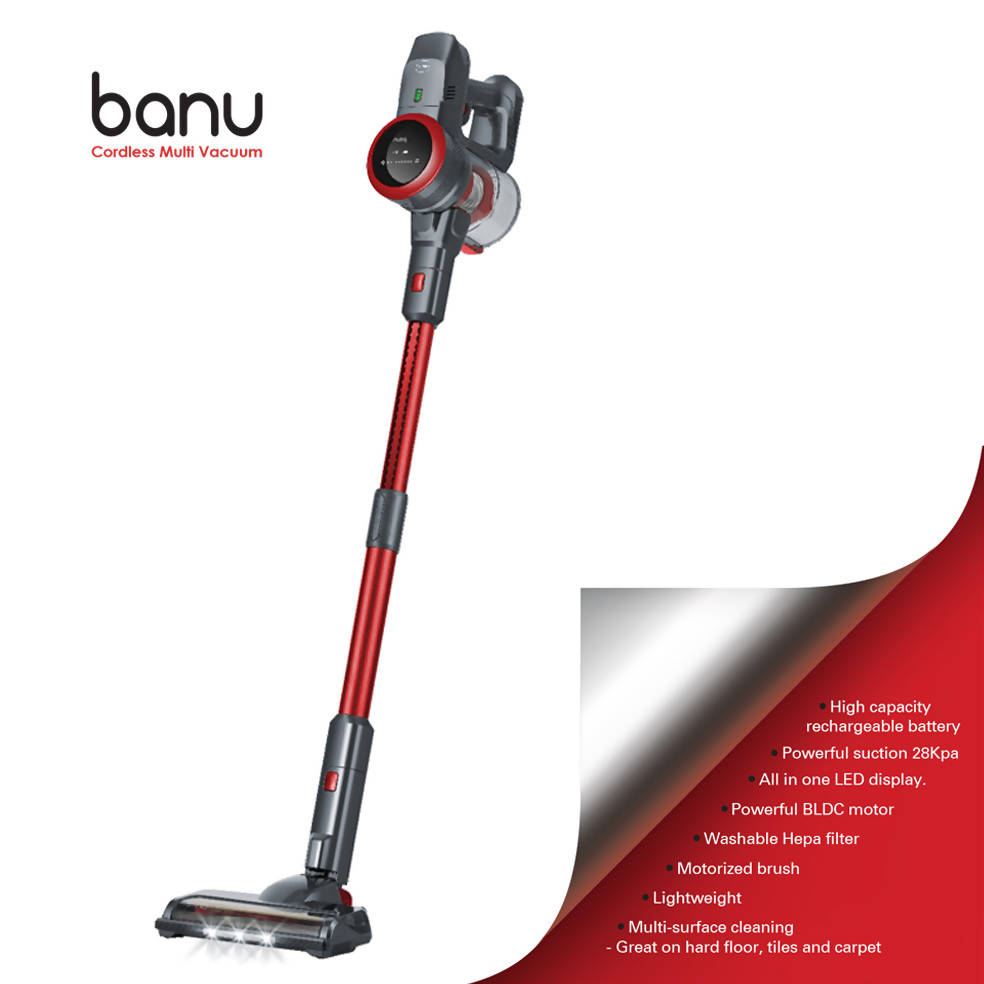 [ODK SPRING SALE] Banu Cordless Multi Vacuum (Option) Wet mop