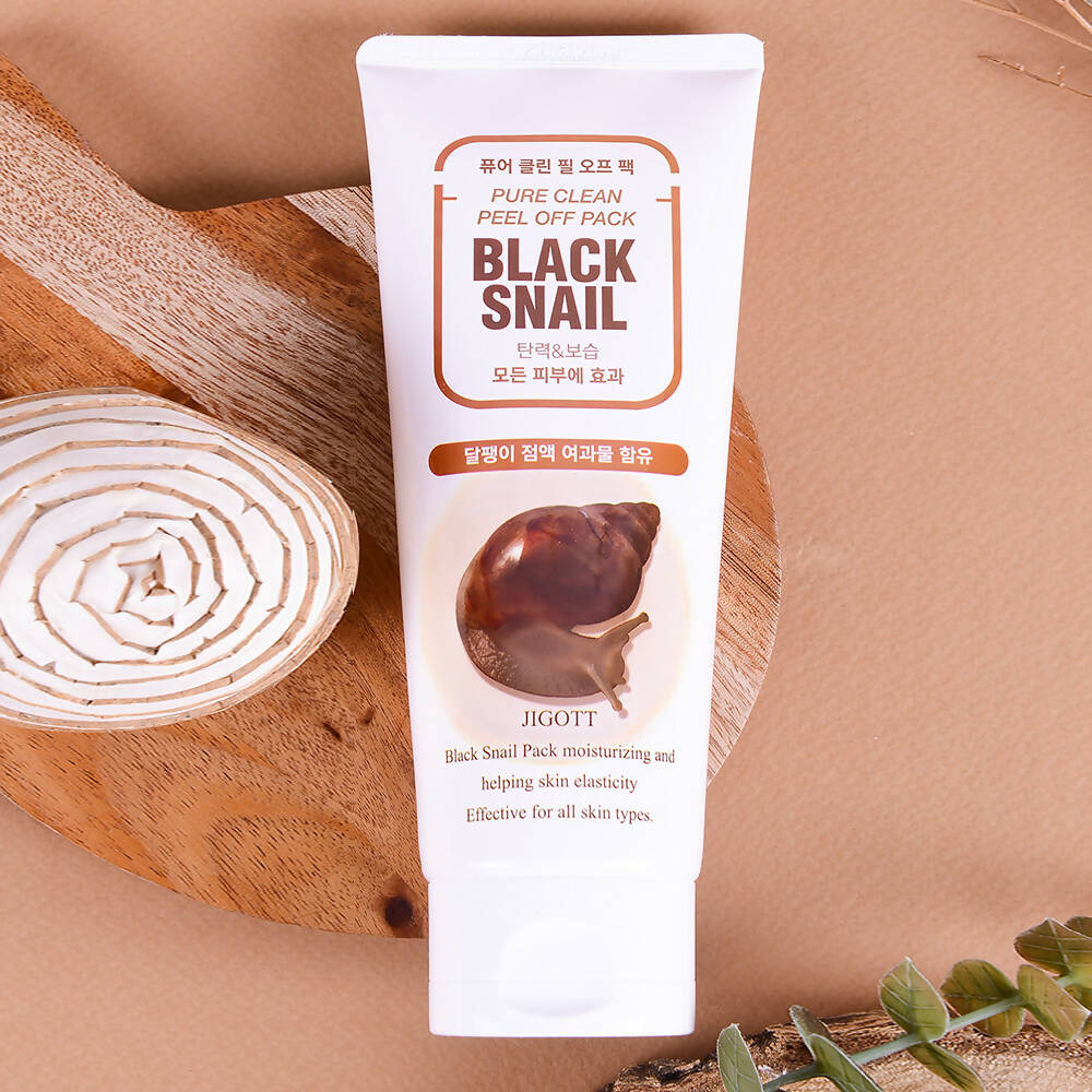 [Jigott] Black Snail Pure Clean Peel Off Pack 180ml