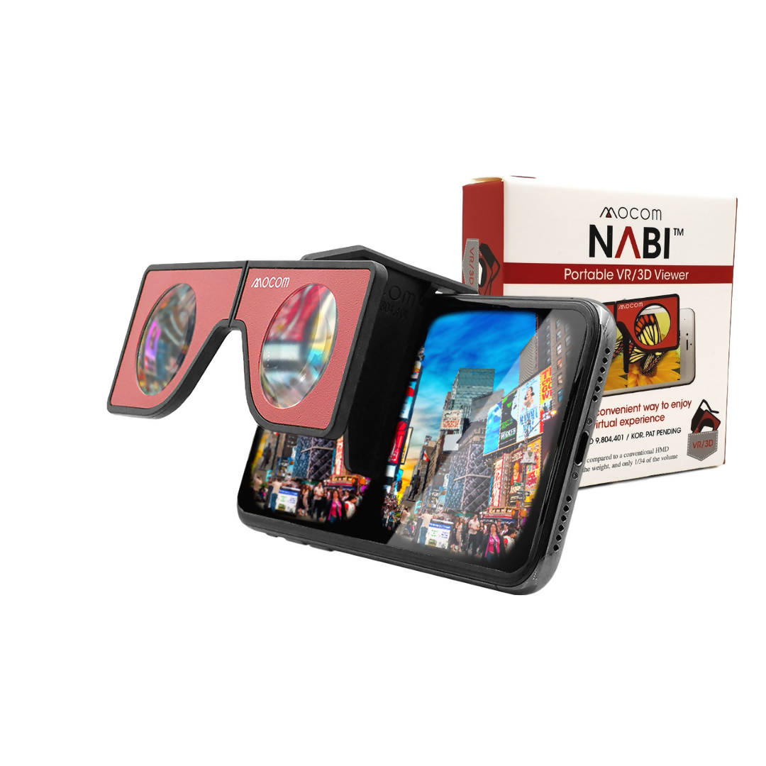 [Mocom] Portable VR glasses "NABI" for smartphones